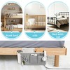 Loghot Bedside Caddy/Bedside Storage Bag Hanging Organizer for Bunk and