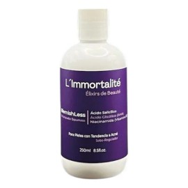Gel Limpiador Espumoso L Immortalité Anti-acne 250 Ml Todo Tipo De Piel Día/noche