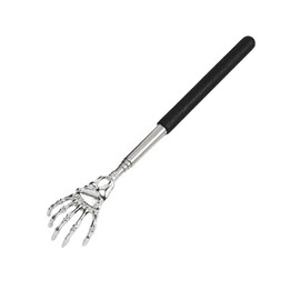 孫の手 伸縮 まごのて 背中かき棒 携帯用 コンパクト ステンレス 伸縮自最長57cm mgte04