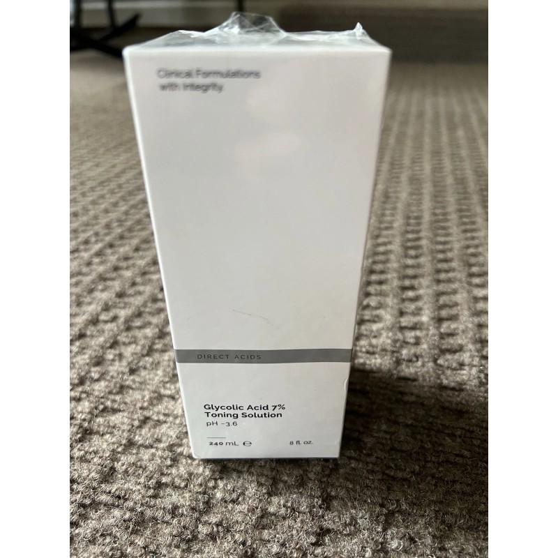 240ml Direct Acids Glycolic Acid 7% Toner Exfoliating Serum for