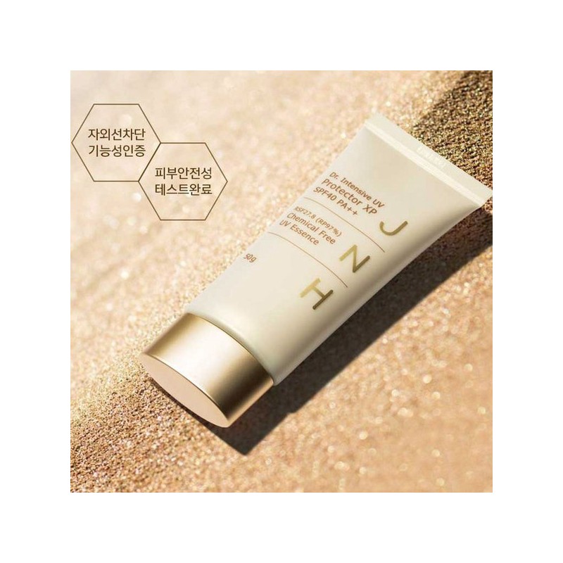 JNH 물리적 선크림 50g 무기자차 저자극 썬크림 메이크업 베이스겸용 SPF40