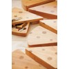 TOSCANA - a Picnic Time Brand Swiss Cheese Board/Tool Set