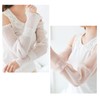 Plus Nao Arm Cover, Women's, Fashion Goods, Thin, Ruffle, Chiffon
