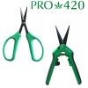 PRO 420 Bud Trimming Scissors-2 PACK-Spring Loaded & Bonsai Scissors