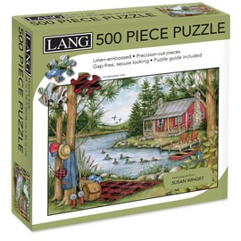 Lang 500PC Puzzle PCNC, Picnic by The Lake, (5039180)