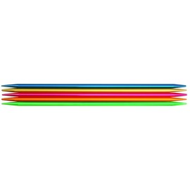 addi FlipStix Double Pointed Knitting Needles 6-inch (15cm) - Set of 5; US Size 10 (6mm)