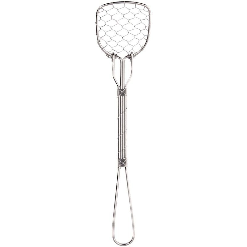 MT Trimatsu Boiled Tofu Spoon, Stainless Steel, Small, Square Net