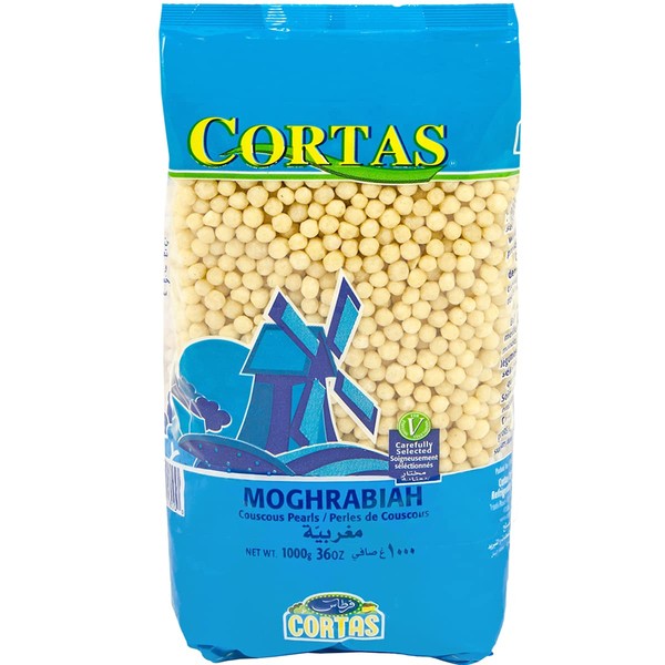 Cortas - Premium Couscous Pearls, Moghrabiah, 1000g (36oz)