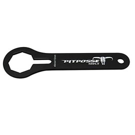 Pit Posse PP2902 Dual Chamber Fork Cap Wrench 49mm – Billet Construction – 8-Point Design - Compatible with Yamaha Honda Kawasaki Motorcycle Tool