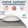 Afenau Massage Pillow Face Down, Prone Pillow Massage Headrest for