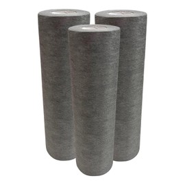 Universal Wiping Cloth on Roll in Black Set of 3