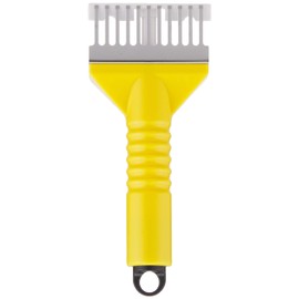 Shimomura Industry FVS-630 Full Veggie Smile Soft Meat Shredding Made in Niigata, Made in Tsubamesanjo, Yellow, 5.8 x 2.4 x 0.9 inches (147 x 62 x 24 mm)