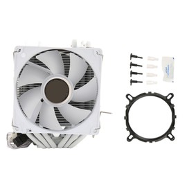 RGB CPU Cooling Fan 6 Heat Pipes Quiet 3 Pin RGB CPU Air Cooler for Intel 775 1150 1151 1155 1156 for AMD FM1 AM2 AM2+