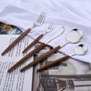 Uniturcky 20-Piece Silverware Set for 4, Stainless Steel Flatware Tableware