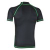 SEAC Men's Rash Guard T Black, Short Sleeve, Sun Protection