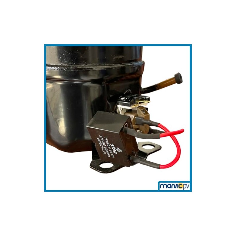 Kit De Arranque Universal Relay Para Refrigerador Bimetalico