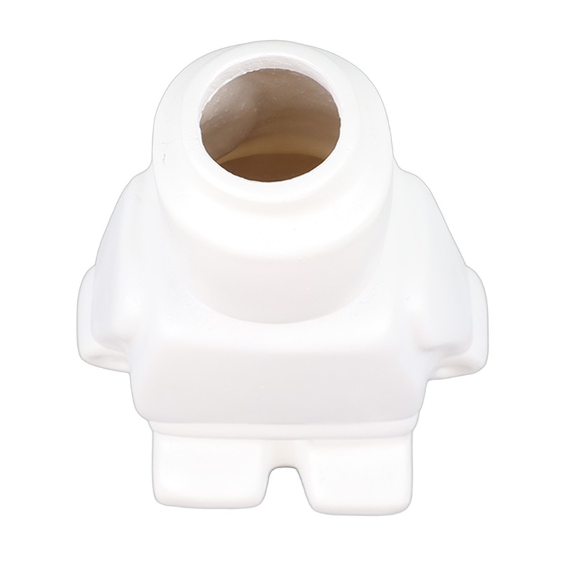 Little Robot Flower Vase Entryway Ornament Resin Flower Vase Decoration