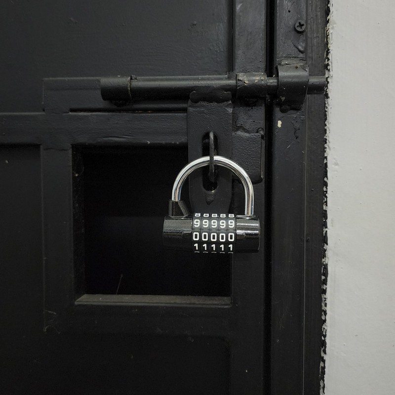 JJ PRIME -2 Sets Number Combination Padlock Heavy Duty Padlock