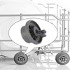 BDHI 8pcs 165314 Dishwasher Lower Rack Wheel Clips Replacement for