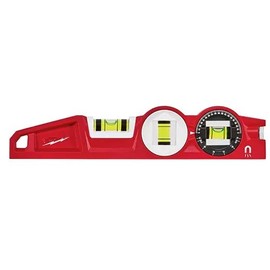 48-22-5210 For Milwaukee 10-Inch Die Cast Torpedo Level with 360 Degree Locking Vial