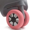 KWHSPKENG Luggage Wheel Protector Covers Sets, 16 Pack Silicone Suitcase