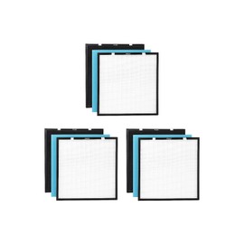 Nispira RFM80 Oran True HEPA/Activated Carbon/Preliminary Filter Set Compatible with Max RFM80 Air Purifier OVHM80. 3 Set