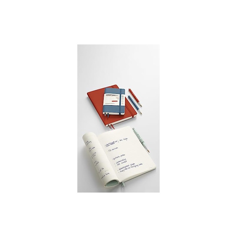LEUCHTTURM1917 367789 Weekly Calendar & Notebook Pocket (A6) 2024, Soft