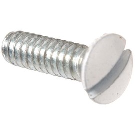 Hillman 4189 White Electrical Switch Plate Screw 6-32 x 1/2IN. (20-Pack)