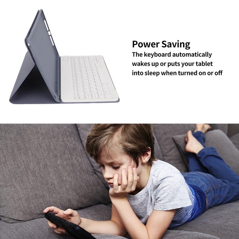Wireless Keyboard and Case Set Magnetic Removable BT Keyboard with