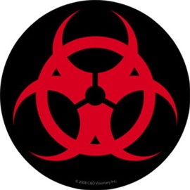 C&D Visionary Licenses Products Generic Biohazard Sticker