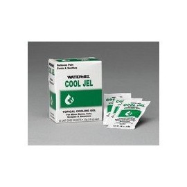 Water-Jel 3.5 Gram Unit Dose Packet Cool Jel Topical Gel (25 Per Box) - First Aid Kit