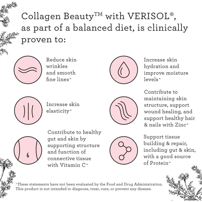 Nutra Organics Collagen Beauty Bioactive Collagen Peptides + Vitamin C