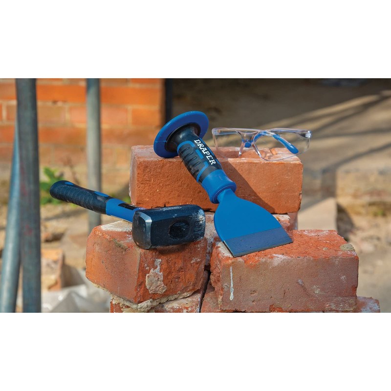 Draper 99169 Brick Bolster with Guard, 100mm x 225mm