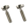 E-outstanding D Ring Hinged Screw 2PCS 1/4-20 Thread D-Ring Stainless