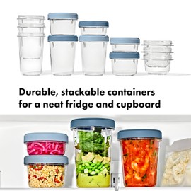 OXO Good Grips Twist & Stack Container – 5 oz – 3 Pack