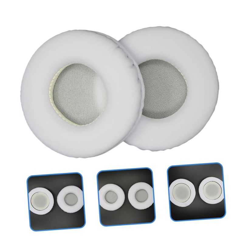 OSALADI 1pair Replacement Ear Pads for Headphones Soft Protein Earmuffs