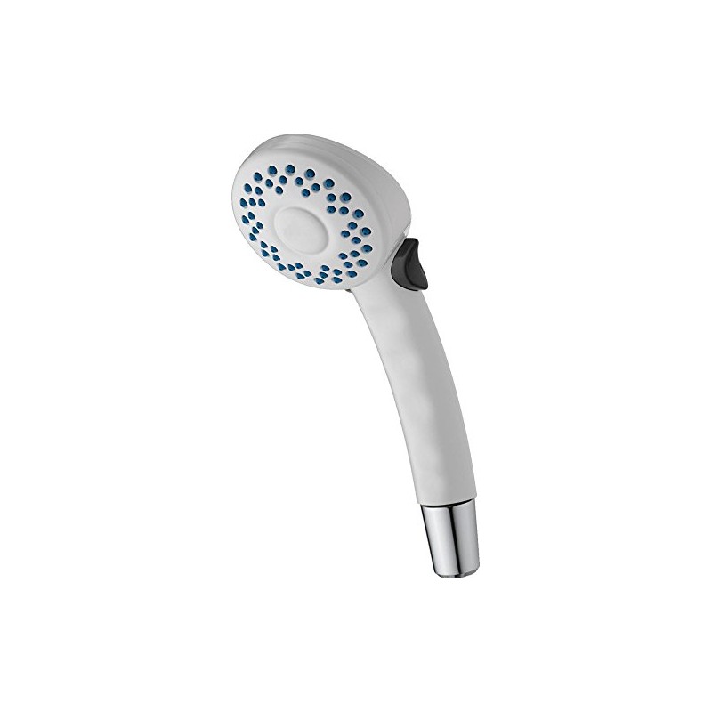 Delta Faucet Single-Spray Hand Held Shower Head, White 59462-WHB-PK