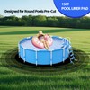 Tacsal 400G Pool Liners 15 ft Round, Thick Geotextile Pool