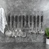 Hell's Kitchen 10 Piece Stainless Steel Utensil Set with Hanging