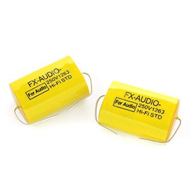 FX-AUDIO - 250V 12μF 126J 250V 12μF 126J Limited Edition Audio Polyester Film Capacitors for Tweeters and Networks