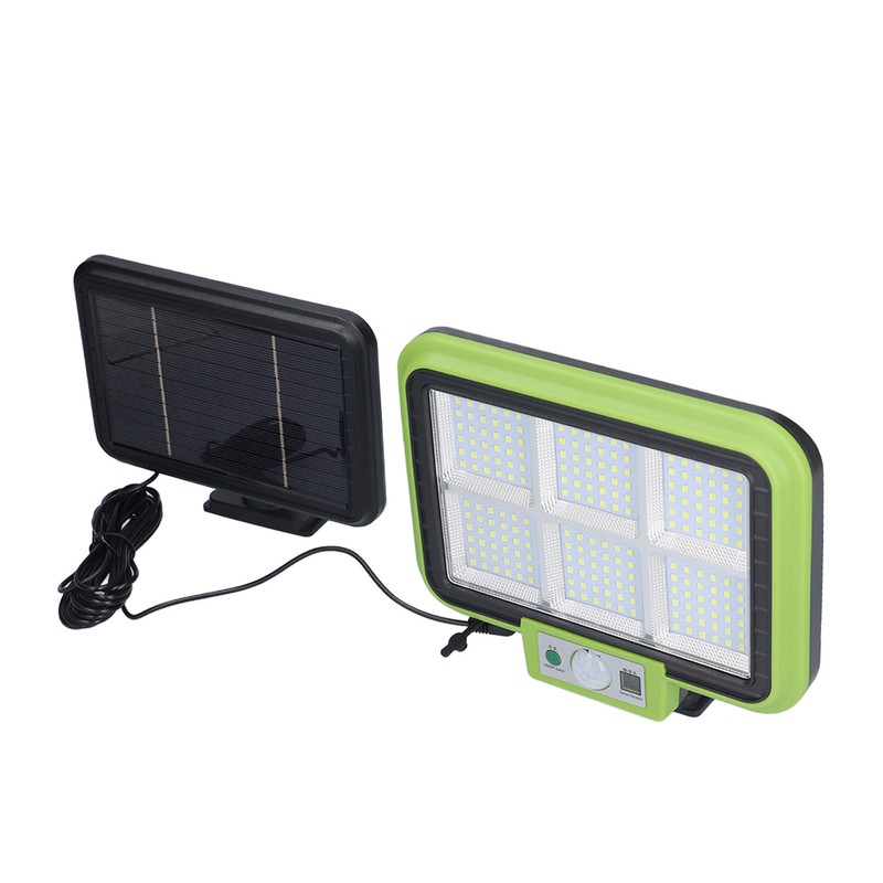Solar Light Rotatable Panels Rechargeable Battery Motion Sensor Function Waterproof