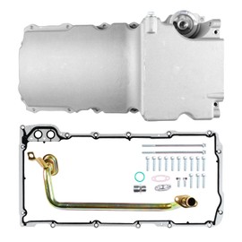 SUSUCAR 302-1 LS Oil Pan Kit for 1955-1987 GM Muscle Classic Car Truck LS1 LS2 LS3 LS6 LSX 4.8 5.3 5.7 6.0 6.2L Engines Aluminum LS Swap Retrofit Oil Pan Kit