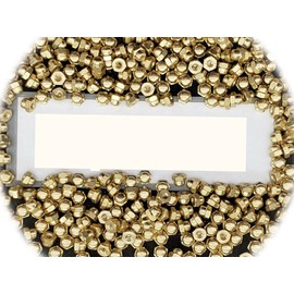 (Qty 5pcs) Versatile 8-32 Brass Acorn/Dome/Cap Hex Nut #8 x 32 Nuts 8x32 Nut 8/32 Multi-Purpose Comprehensive Hardware Fastener Assortment Kit Cit09112Riv