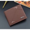 FuninCrea Men's Slim Leather Multi Slot Wallets Wallets for Men