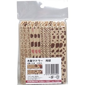 Wooden Muddler 4 types of X 12 Pieces 48 Pieces , , ,