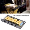 Guitar Fixed Bridge Electric Bass Hardtail Saddle Bridge Tool Metal