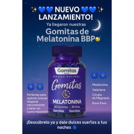 Gomitas Melatonina Bbp 60 Pzs Paraiso Natural Dormir                                                                                                  
