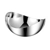 TDYBASE 304 Stainless Steel Modern Oval Serving Bowl, Fruit, Salad,