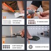 Katerk 420PCS Rotary Tool Accessories Kit Universal Drill Bit Tool
