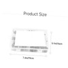 TEHAUX 47pcs R Shaped Stainless Steel Hose Clamp Kit with